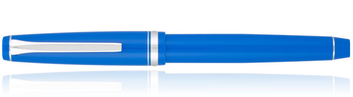 Pilot Falcon Fountain Pens in Blue Rhodium