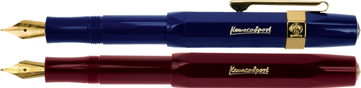 Kaweco Classic Sport Fountain Pen - Blue & Bordeaux