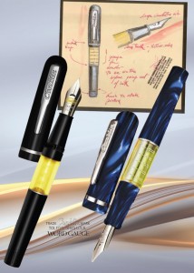 Conklin Word Gauge Fountain Pen