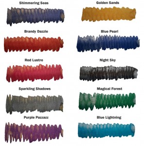 Diamine Shimmering Fountain Pen Ink Colors