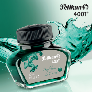 Pelikan 4001 Dark Green Fountain Pen Ink