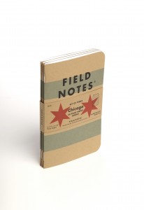 Field Notes Chicago Edition 3-Pack Notebook