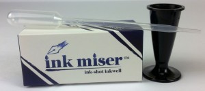Ink Miser Ink-shot Inkwell with Eye Dropper