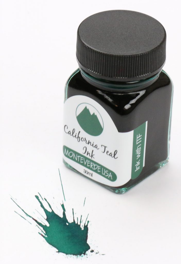 Monteverde California Teal Ink Bottle