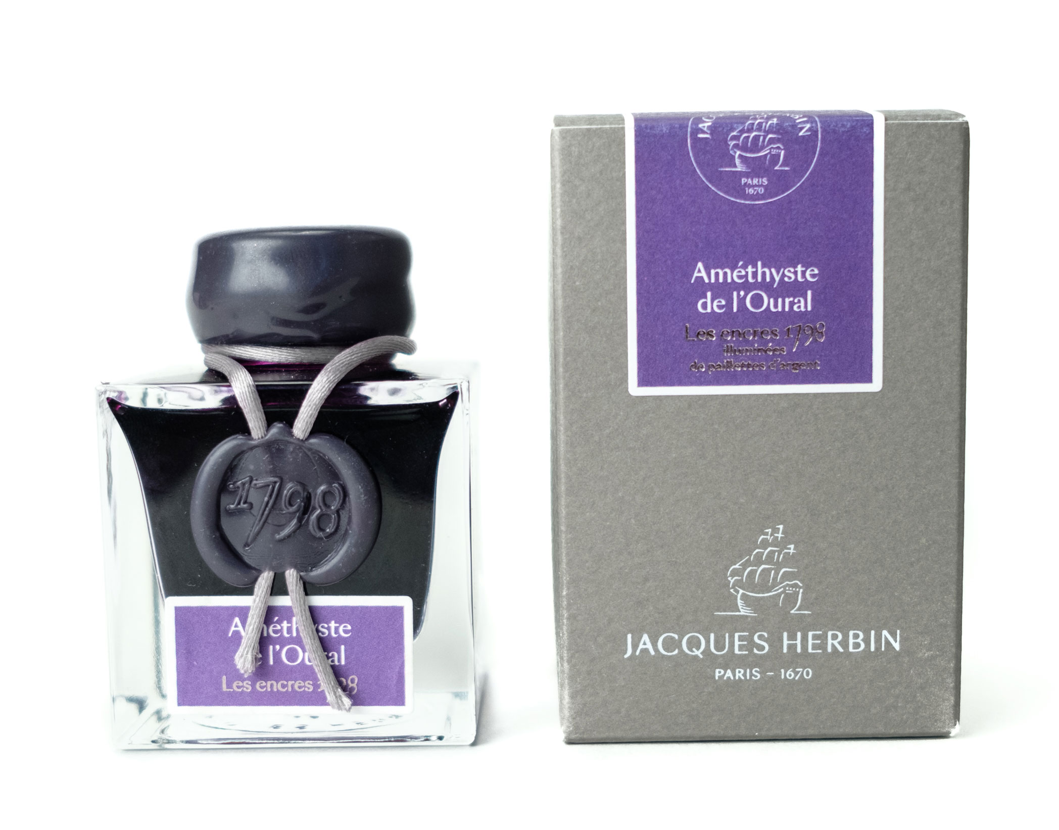 Jacques Herbin 1798 Amethyste de l'Oural fountian pen ink