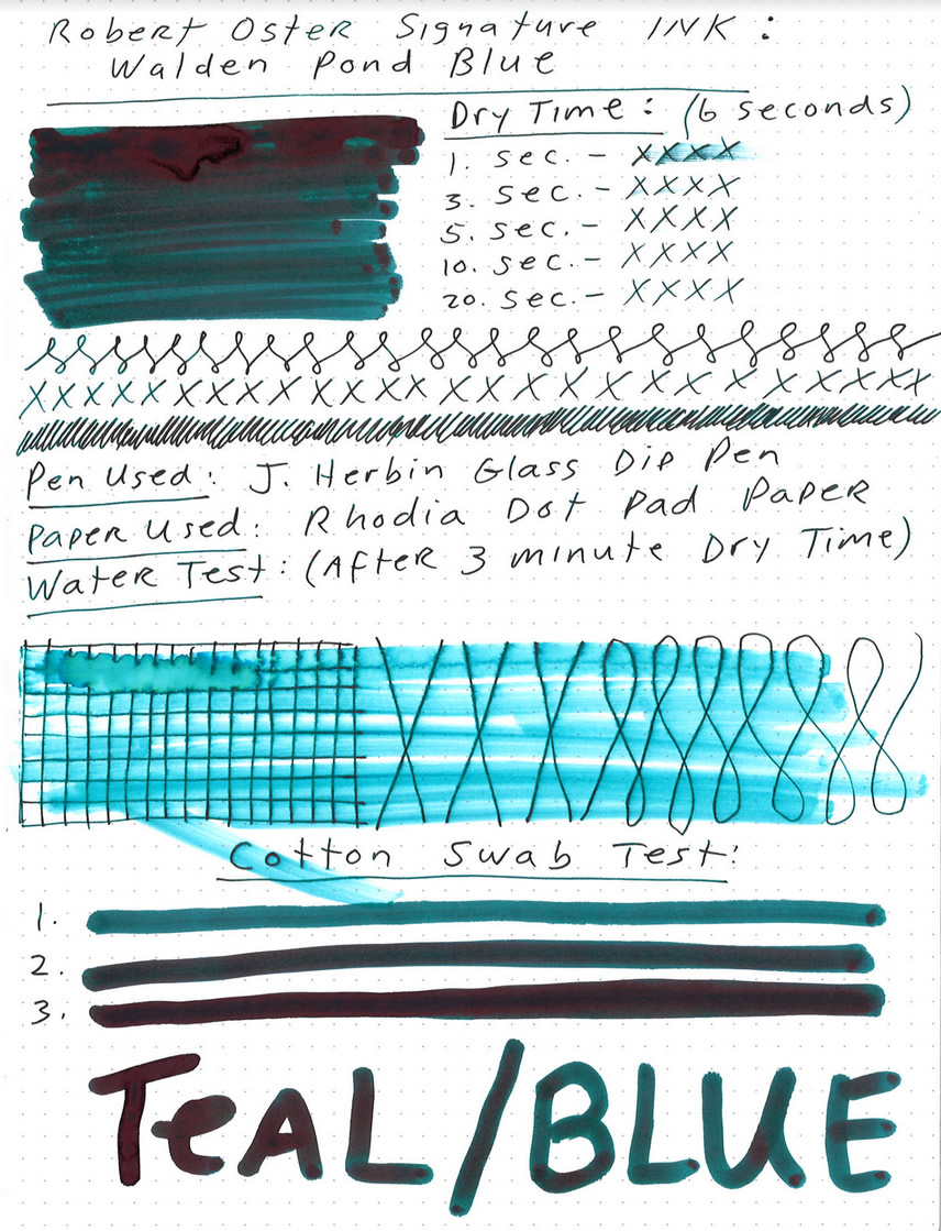 Organics Studio Walden Pond Blue Ink