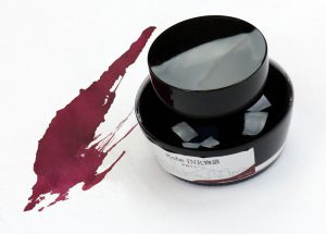 Kobe Kounan Maroon Ink Bottle