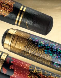 Pelikan Maki-e Dragonfly Fountain Pen Closeup