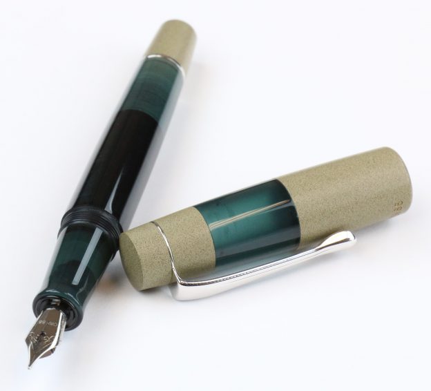 Taiwan Opus 88 Koloro Edition Clear Demonstrator Dropper working Fountain Pen 