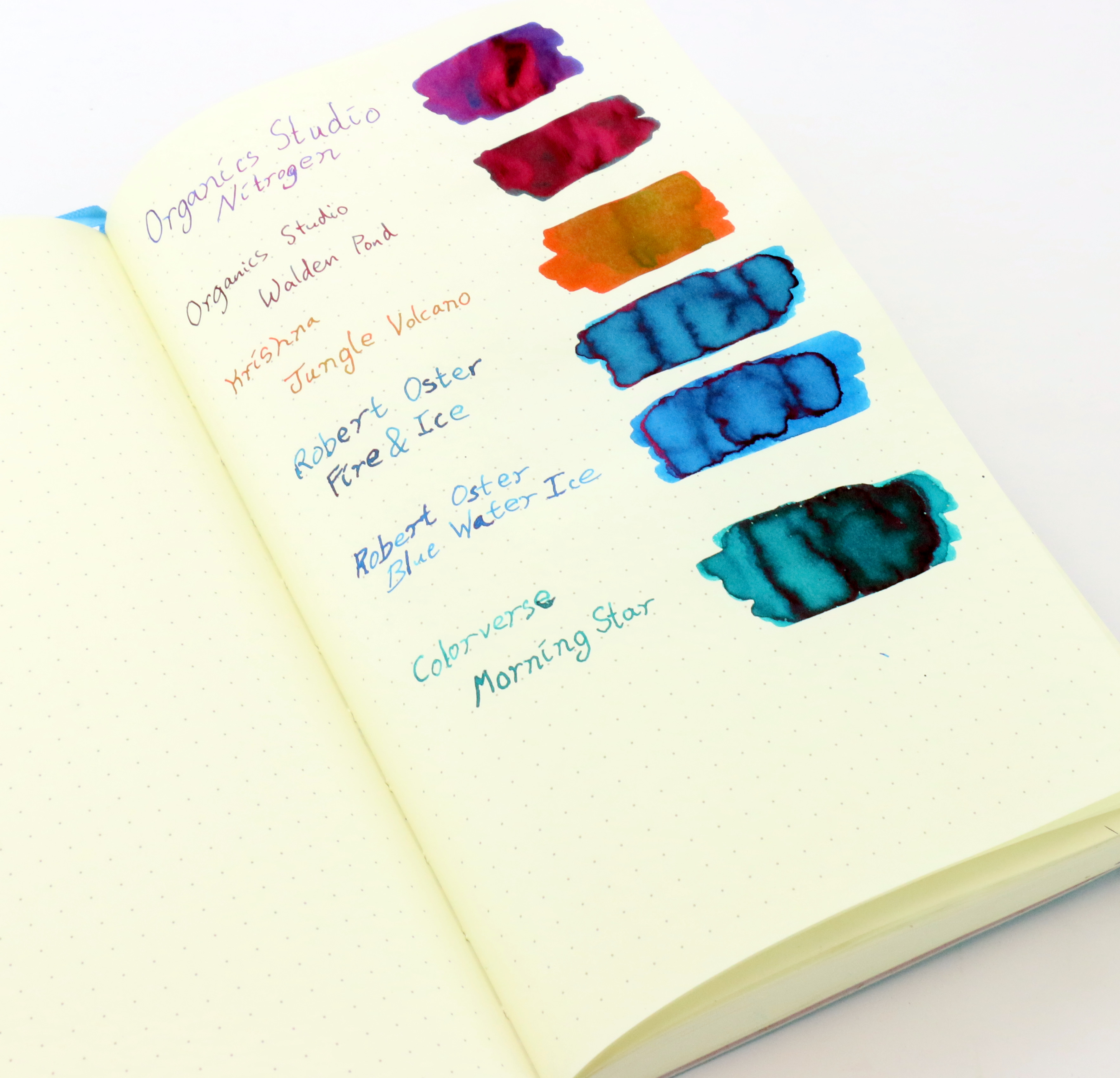 Sheen Walden Pond Ink Organics Studio Nitrogen Royal Blue Fountain