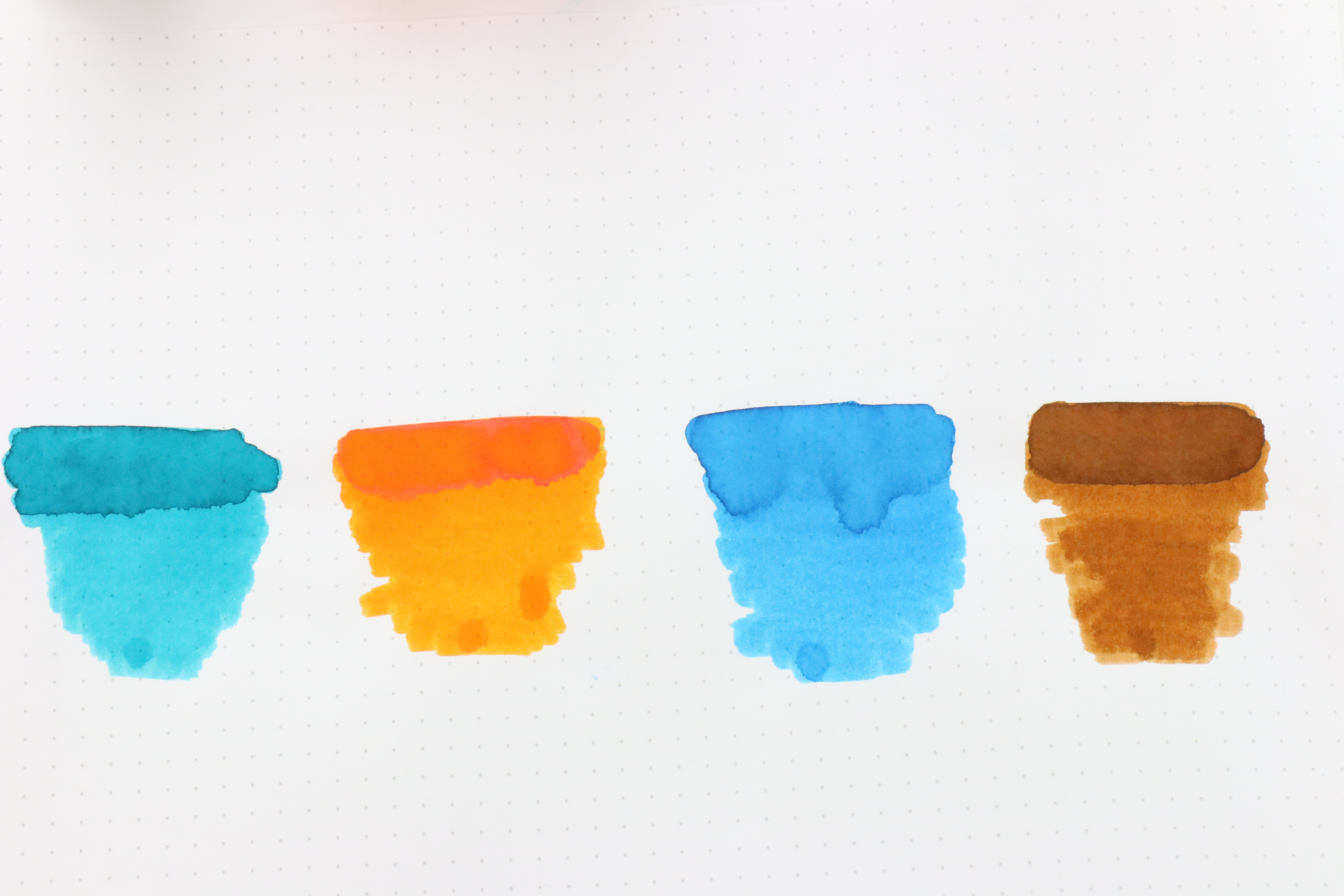 Top Four Shading Inks