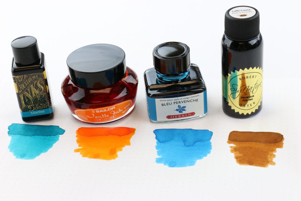 Pen Chalet's Top Shading Inks! Pen Chalet Giveaway!