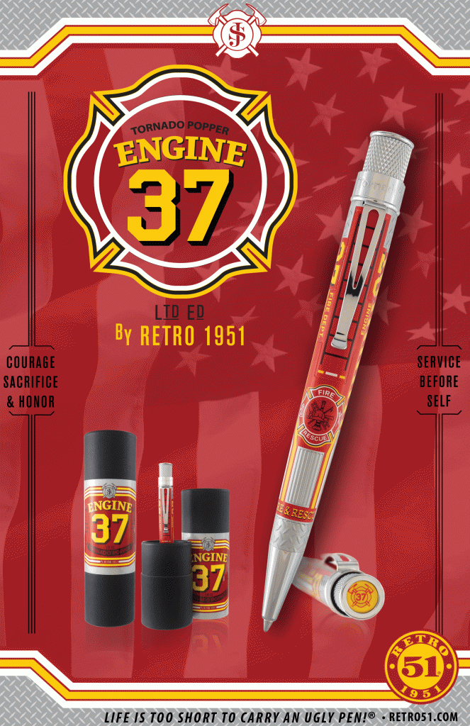 Introducing the Retro 51 Tornado Popper Engine 37! - Pen Chalet