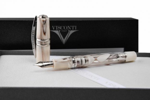 Visconti Homo Sapiens Bronze Swirl Fountain Pen