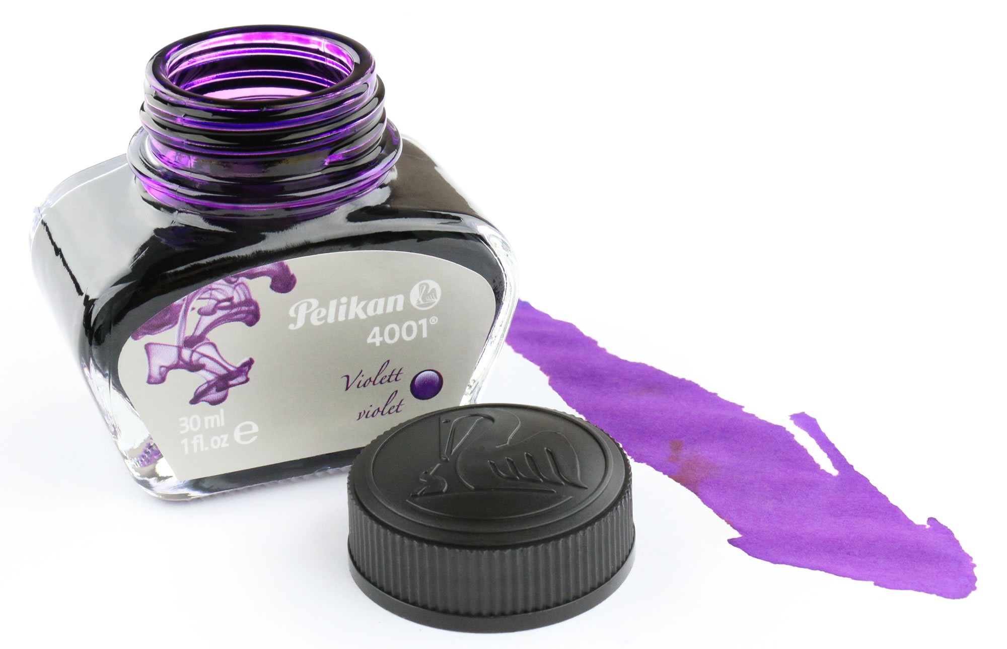 knop scheuren inrichting Pen Chalet Ink Review & Giveaway: Pelikan 4001 Violet Ink - Pen Chalet