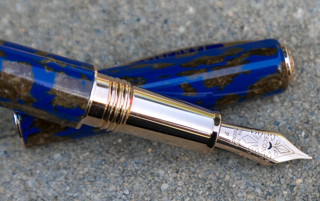 VISCONTI 万年筆 18K 750 FIRENZE 0611 4000 Visconti-Caesars-Firenze-nib-