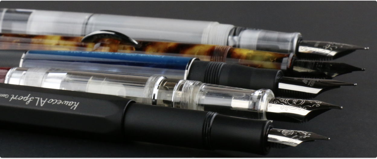 Fountain Pen Basics How to Fill a Fountain Pen With Ink Pen Chalet