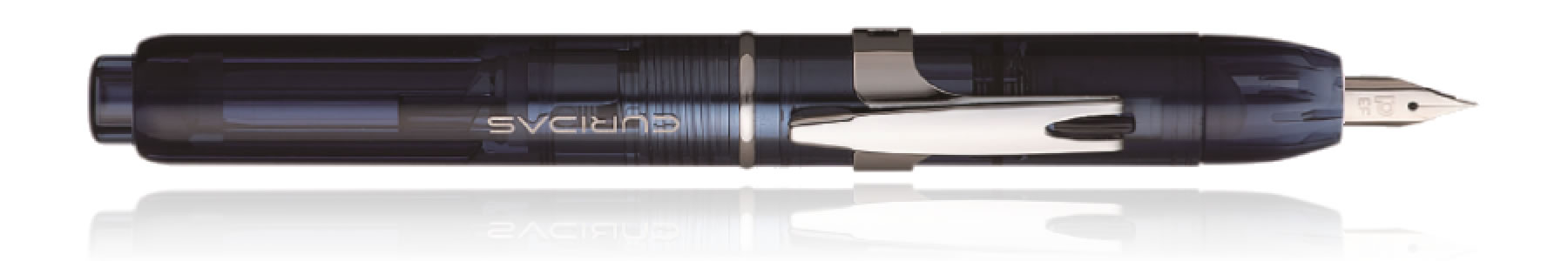 Plumas Estilográficas Pluma Estilográfica Platinum Curidas Blue Matte, Retráctil, PKN-9000-5 3776 Mountain Mist