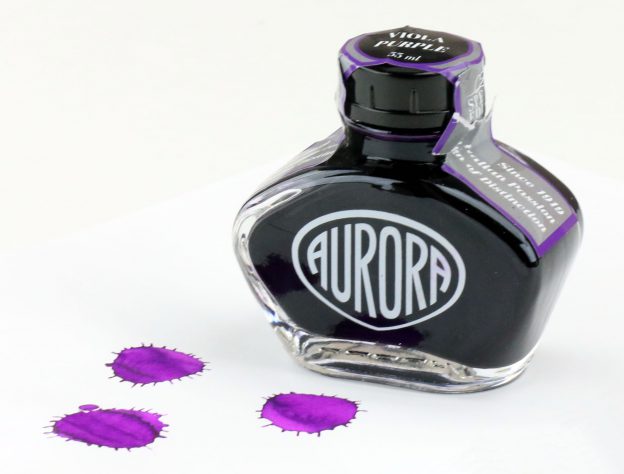Aurora 100th Anniversary Purple Ink Bottle