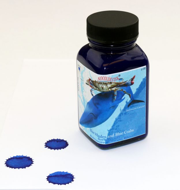 Noodler's Baltimore Canyon Blue Ink Review and Giveaway