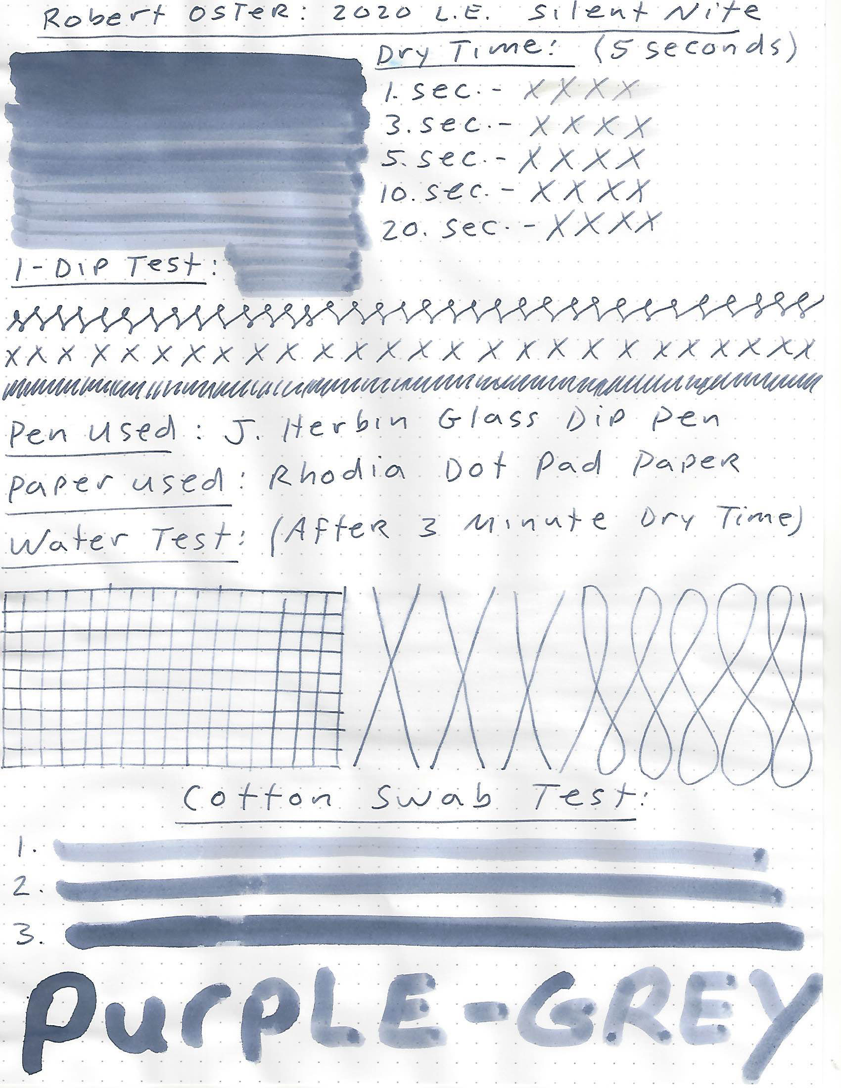 robertostersilentnightreviewsheet Pen Chalet