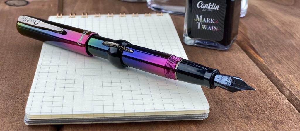 fill a fountain pen with ink