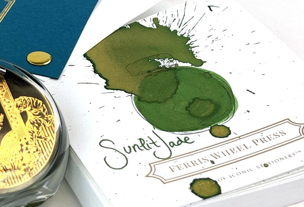 ferris wheel press sunlit jade ink review