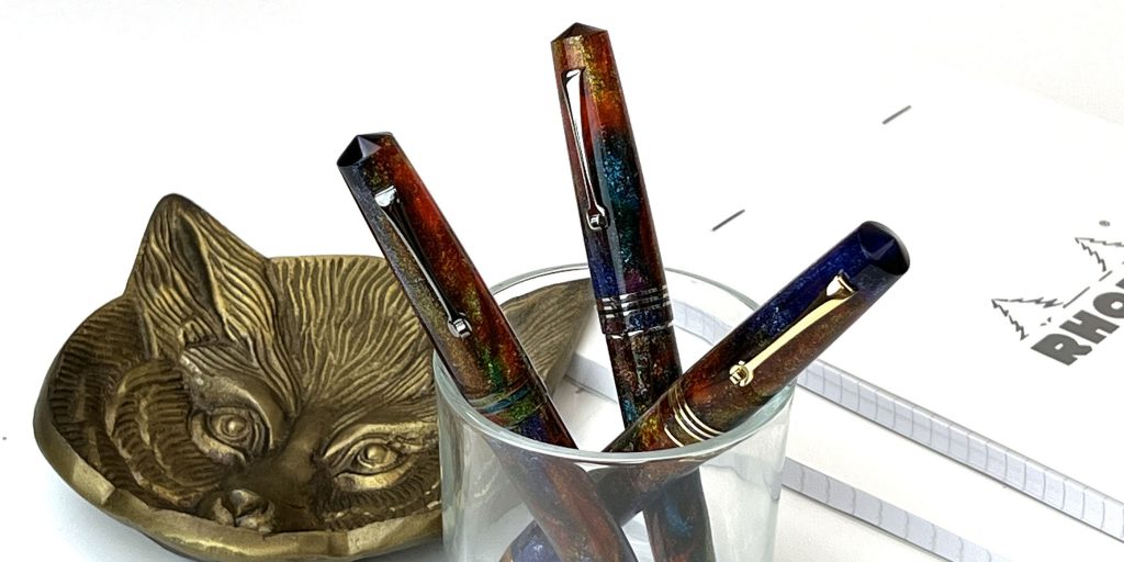leonardo momento zero galaxy prime fountain pen release, exclusively at pen chalet