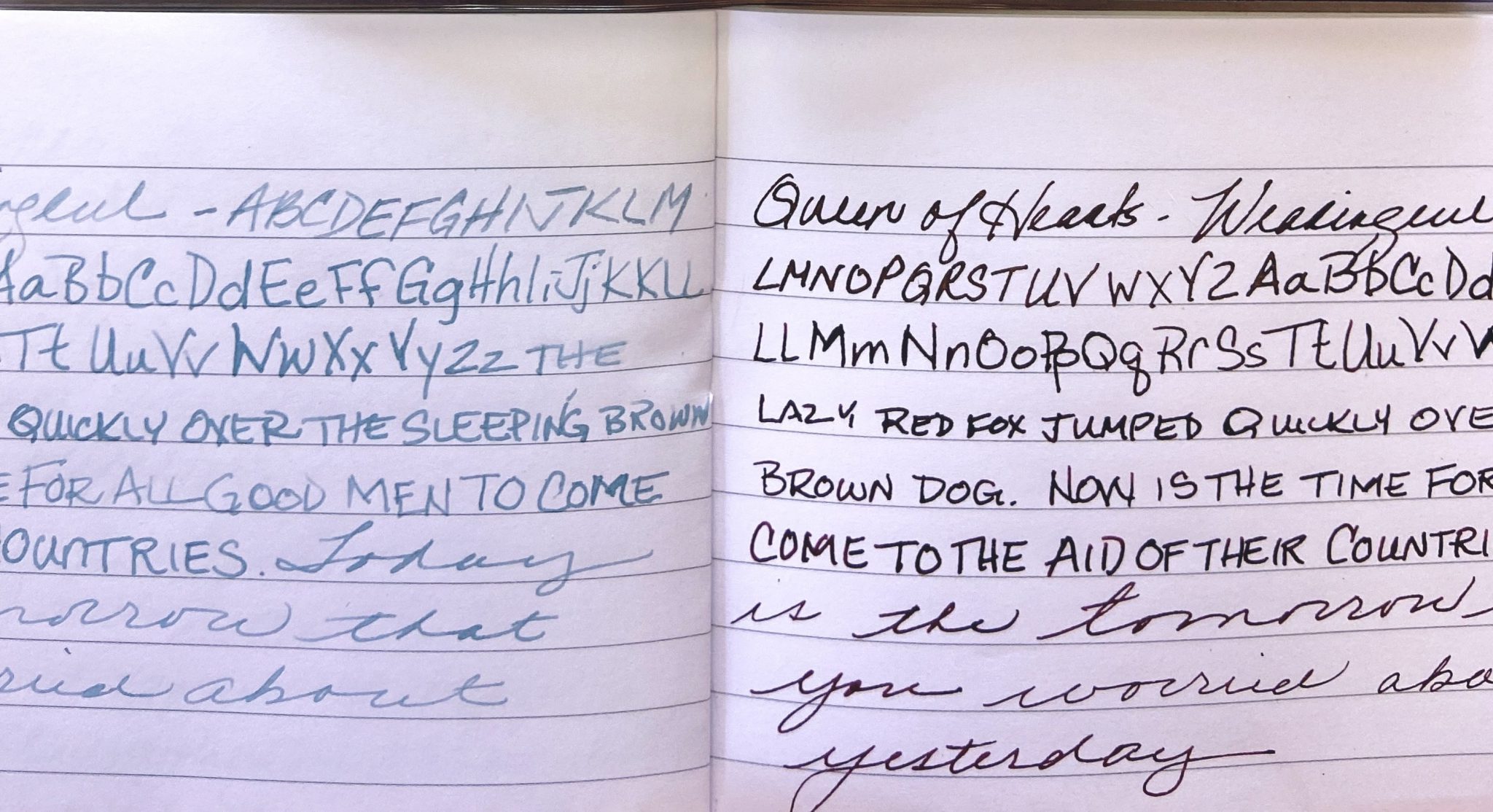 Reviewing Wearingeul Inks: Queen of Hearts Ink & Eung-Ang Eung-Ang Ink ...