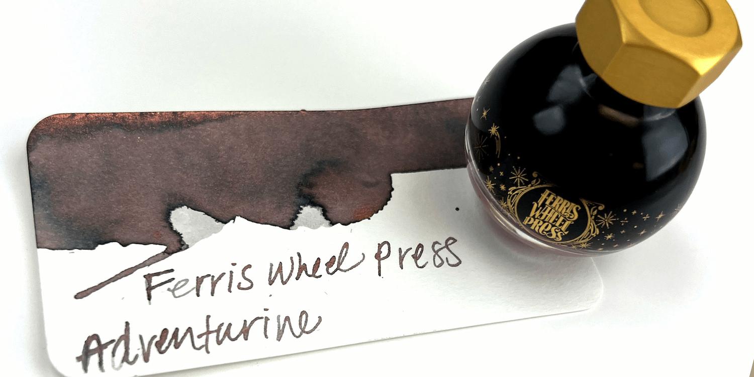 Ferris Wheel Press Adventurine Ink Review & Giveaway - Pen Chalet