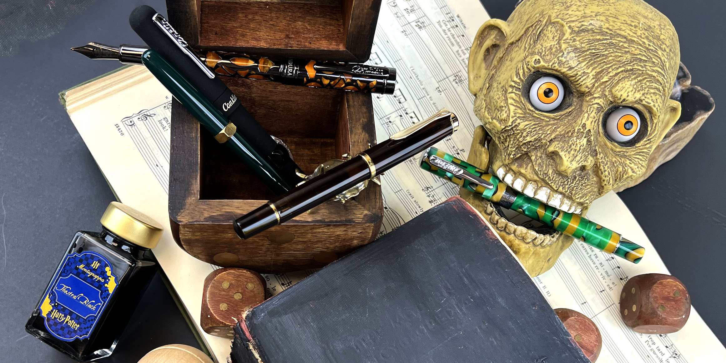 Top 20 Halloween Pens and Inks for 2022: mystical and mysterious pens and inks