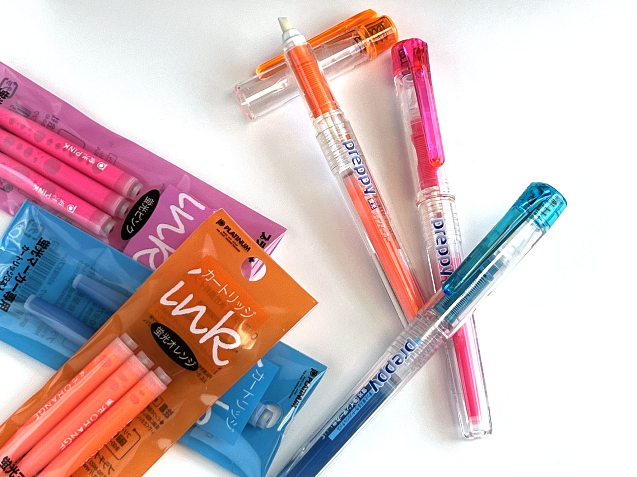 preppy highlightsers and highlighter ink cartridges Pen Chalet