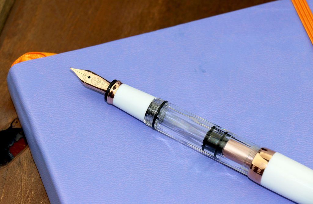 2022 holiday gift guide for pens and inks twsbi diamond mini white affordable piston filler fountain pen