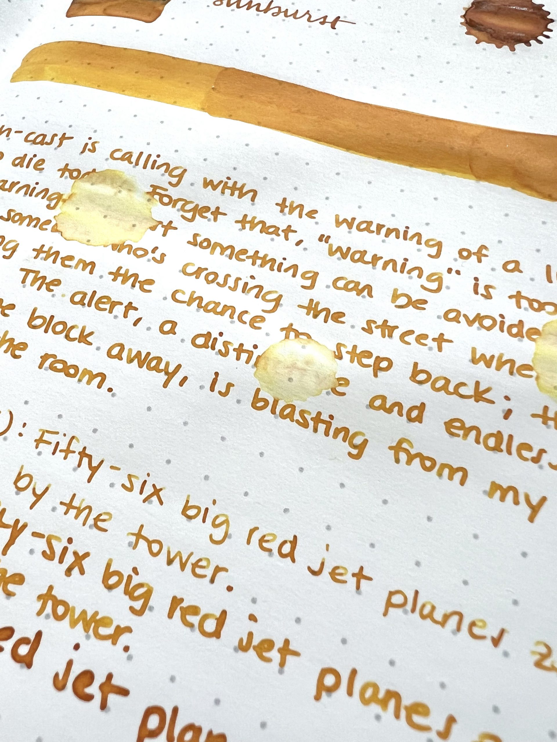 Krishna Sunburst Ink Review