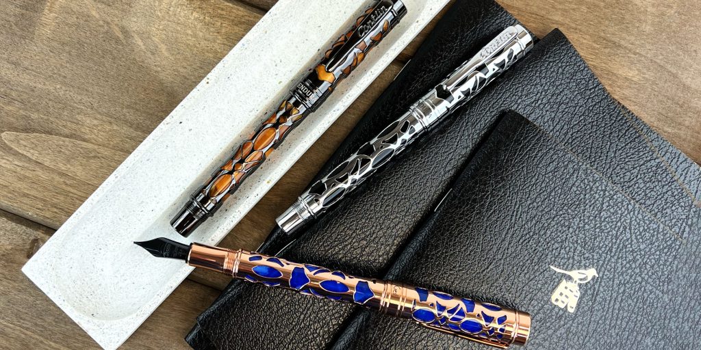 Bestselling fountain pens of 2022 Conklin Endura Deco Crest fountain pens
