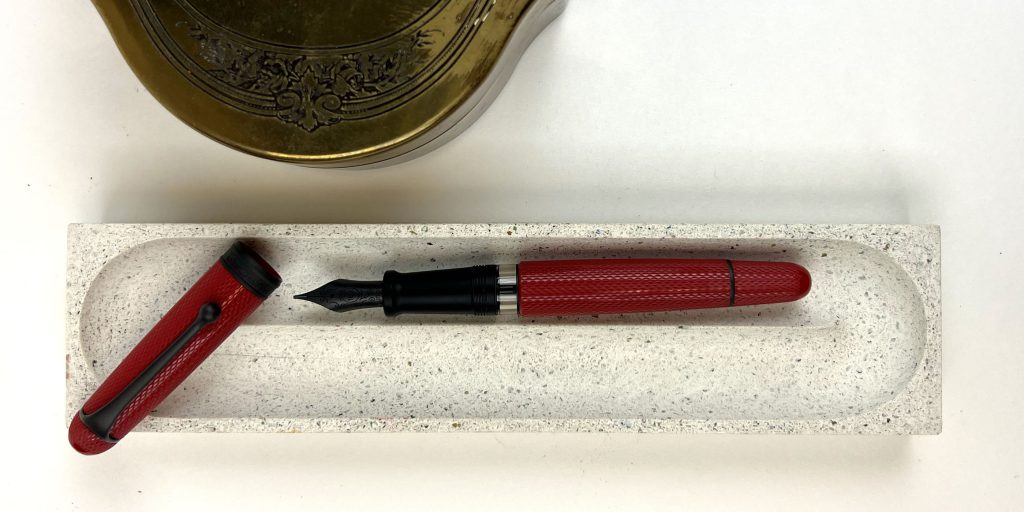 fountain pen collecting based on color psychology, red pens for passion and confidence