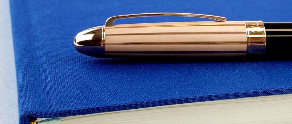 fountain pen collecting based on color psychology, gold pens for luxury and class