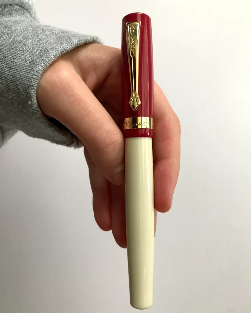 Kaweco Student Fountain pen review in Logan J's hand