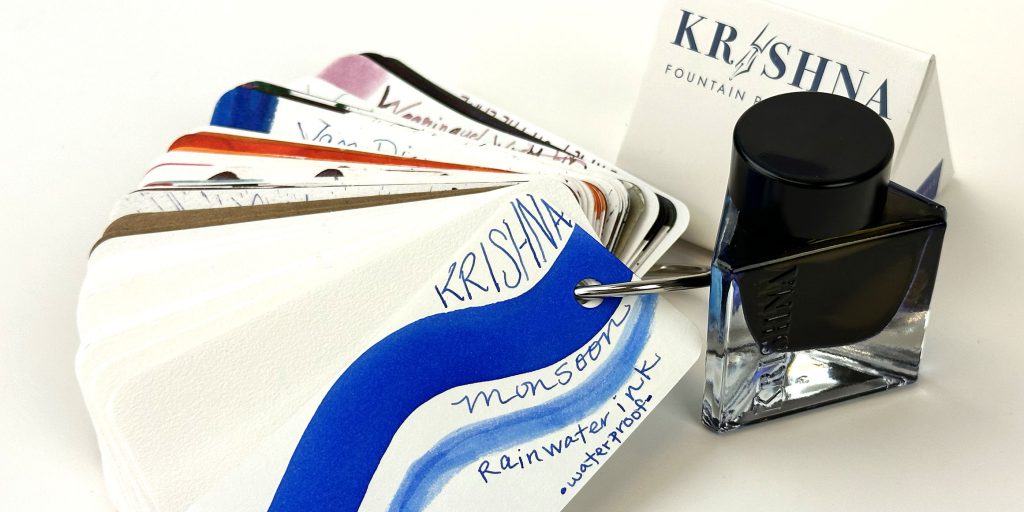Krishna Rainwater waterproof ink review