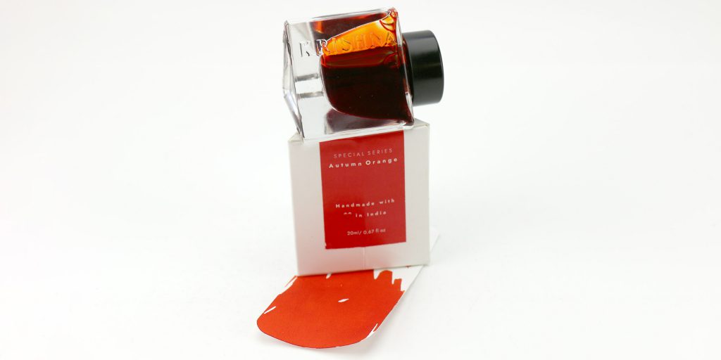 Krishna Autumn Orange ink review