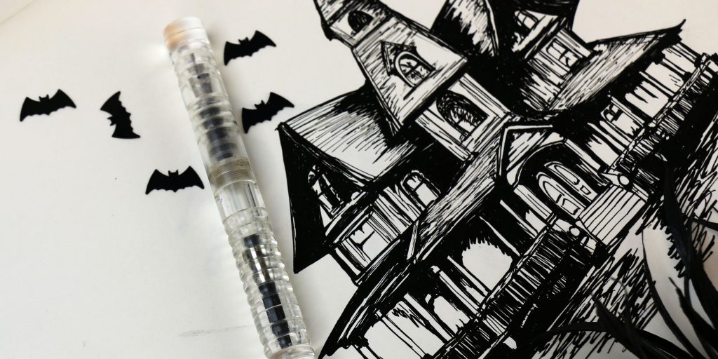 2023 Top 10 Halloween Pens: Ranga Demonstrator fountain pen runner up for the Haunted Mansion 