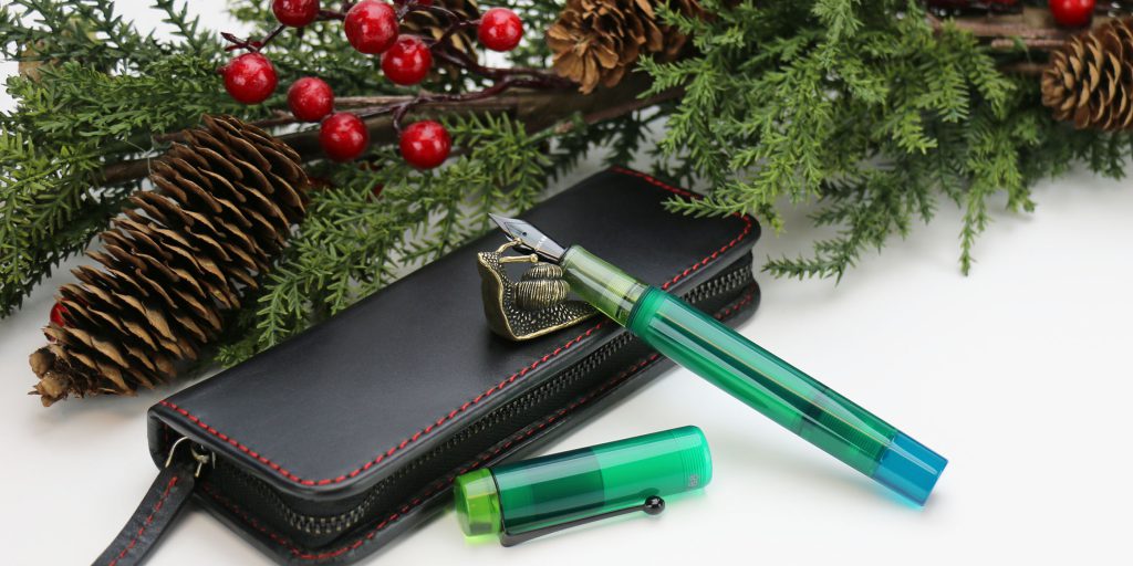 2024 holiday gift guide for pens and inks - 2024 opus 88 koloro fountain pen demonstrator