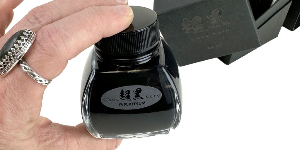 Platinum Chou Kuro vs. Carbon Black Ink Blackest of Black Ink
