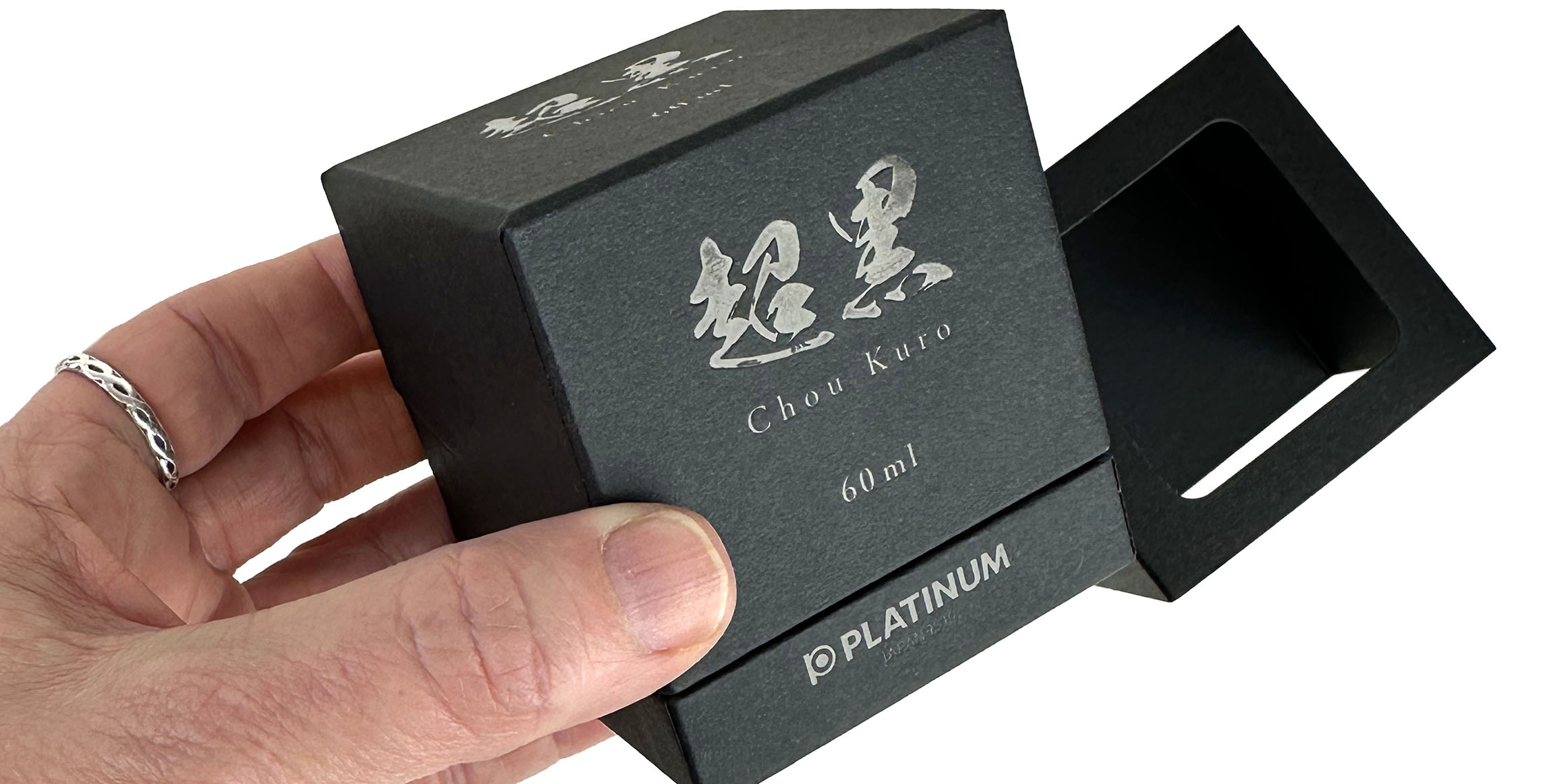 Platinum Chou Kuro vs. Carbon Black Ink Blackest of Black Ink