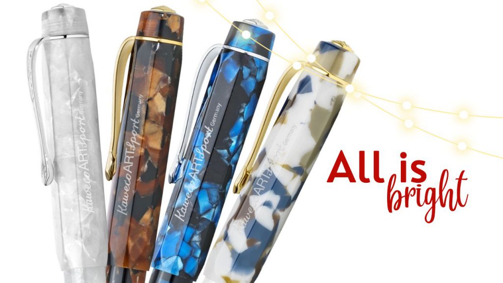 2023 holiday gift guide for pens, Kaweco ART sport fountain pens