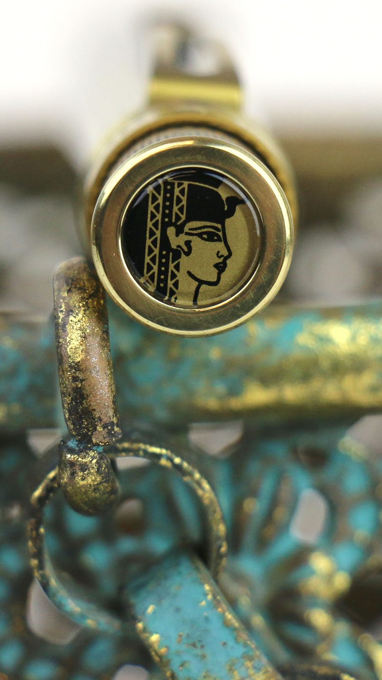 2023 holiday gift guide for pens, Retro 51 Vintage Metalsmith Cleopatra rollerball pens