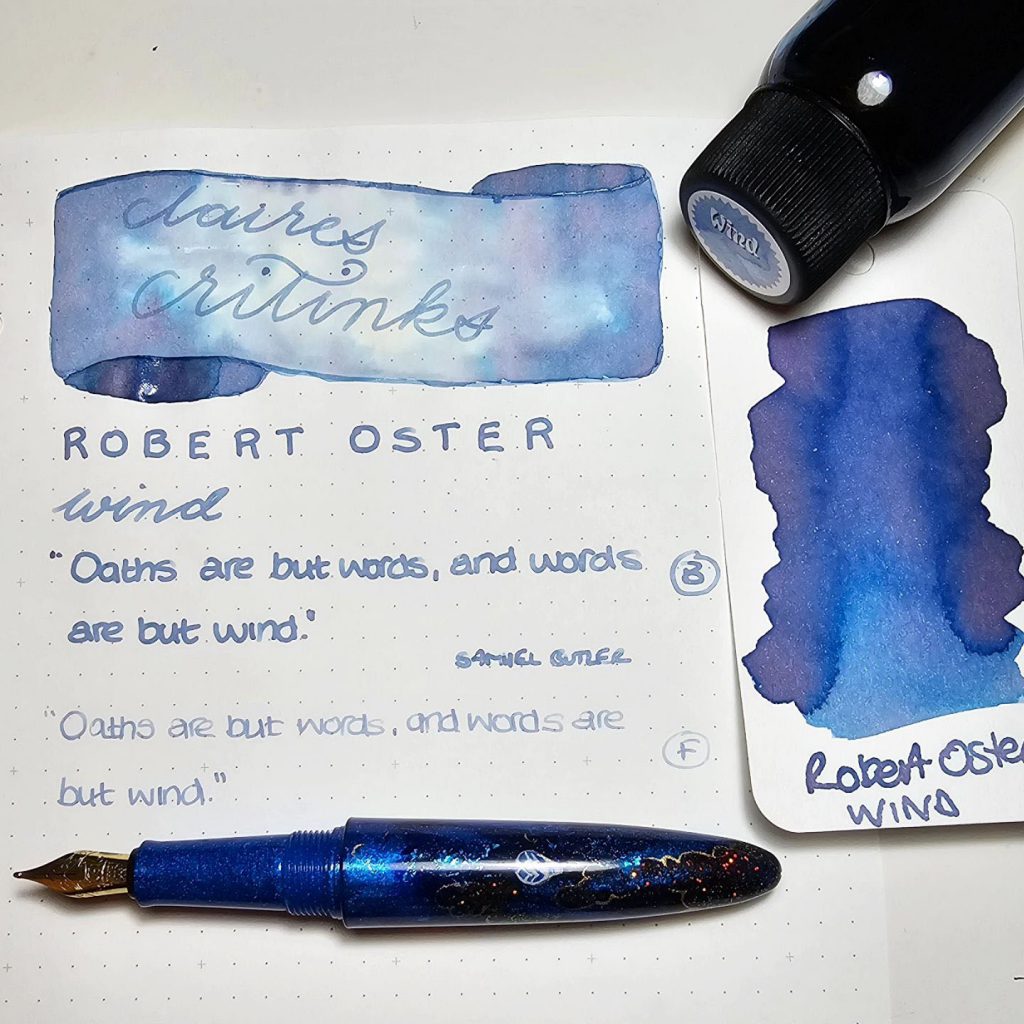 Robert Oster ink review: Robert Oster Wind Ink review