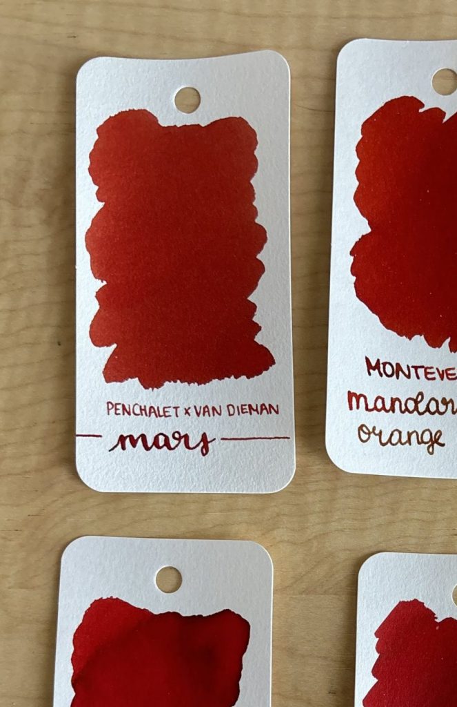 Van Dieman's Mars ink swatch.