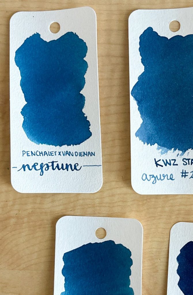 Van Dieman's Solar System Neptune Ink Swatch