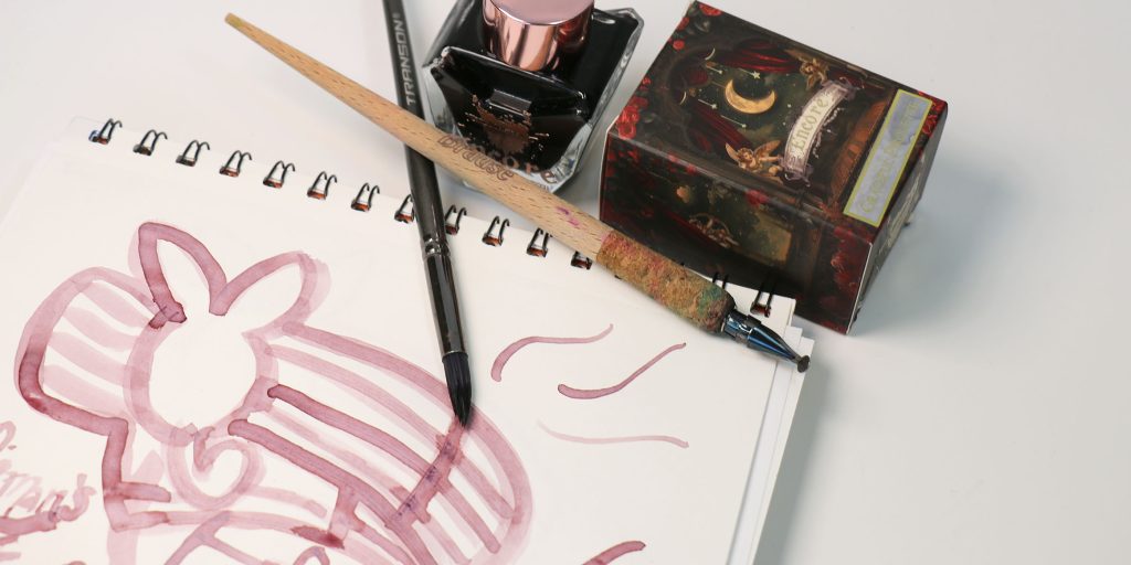 Van Dieman's Graceful Pirouette Ink Review, other products we used during the review.